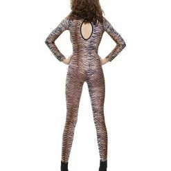 Smiffys USA Tiger Print Bodysuit