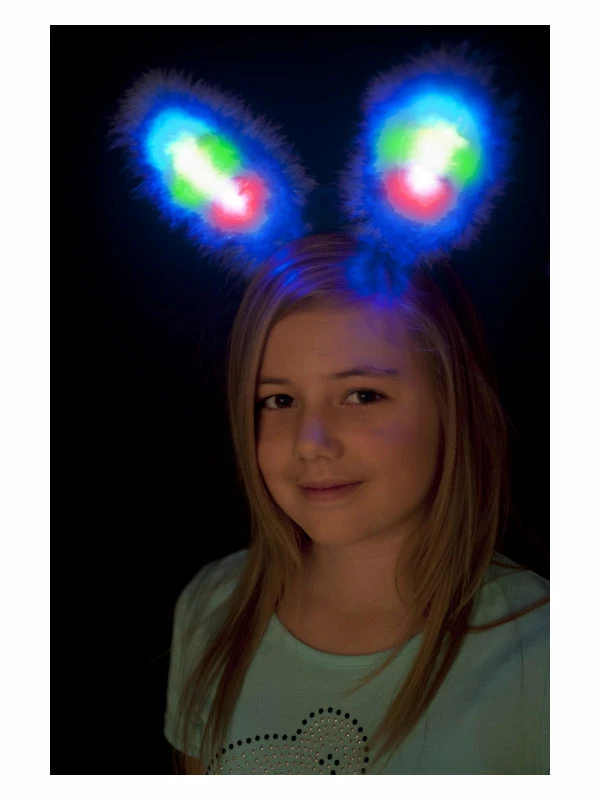 Smiffys USA Accessories Bunny LED Child's Ears 3 Smiffys USA Accessories Bunny LED Child's Ears