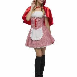 Smiffys USA Fever Red Riding Hood Women's Costume