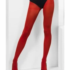 Smiffys USA Opaque Women's Red Tights Accessories