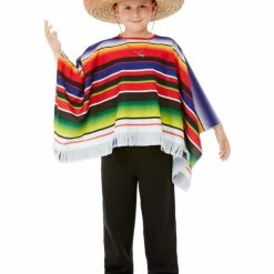 Smiffys USA Costumes Mexican Poncho Child