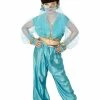 Smiffys USA Arabian Princess Girl's Blue Costume Costumes 2 Smiffys USA Arabian Princess Girl's Blue Costume Costumes