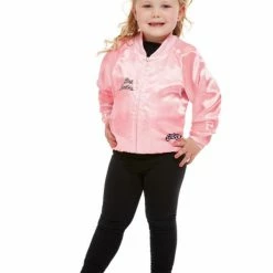 Smiffys USA Costumes Grease Pink Ladies Girl's Jacket