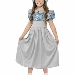 Smiffys USA Victorian School Girl Costume