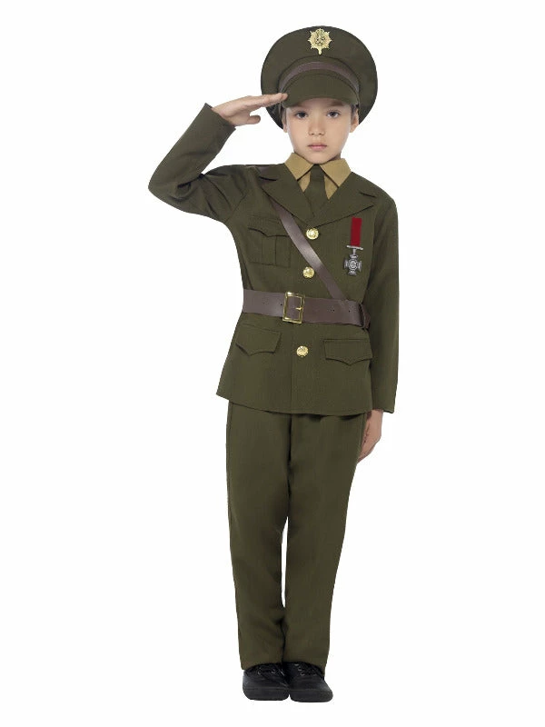 Smiffys USA Army Officer Childs Costume Costumes 3 Smiffys USA Army Officer Childs Costume Costumes