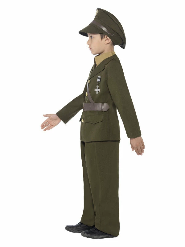 Smiffys USA Army Officer Childs Costume Costumes 4 Smiffys USA Army Officer Childs Costume Costumes