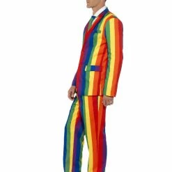 Smiffys USA Costumes Over The Rainbow, Pride Men's Suit