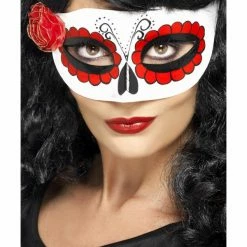 Smiffys USA Mexican Day Of The Dead Woman's Eyemask Masks