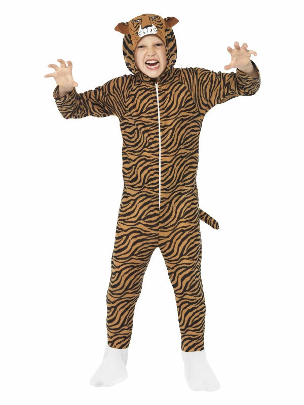 Smiffys USA Costumes Tiger Kids Costume 3 Smiffys USA Costumes Tiger Kids Costume