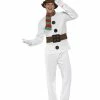 Smiffys USA Costumes Mr Snowman Adult Christmas Costume