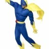 Smiffys USA Costumes Bananaman Padded Adult Costume 1 Smiffys USA Costumes Bananaman Padded Adult Costume