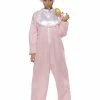 Smiffys USA Costumes Baby Romper Adult Pink Costume 2 Smiffys USA Costumes Baby Romper Adult Pink Costume
