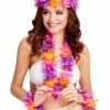 Smiffys USA Hawaiian 4 Piece Adult Set