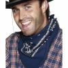 Smiffys USA Cowboy Bandana Adult Blue