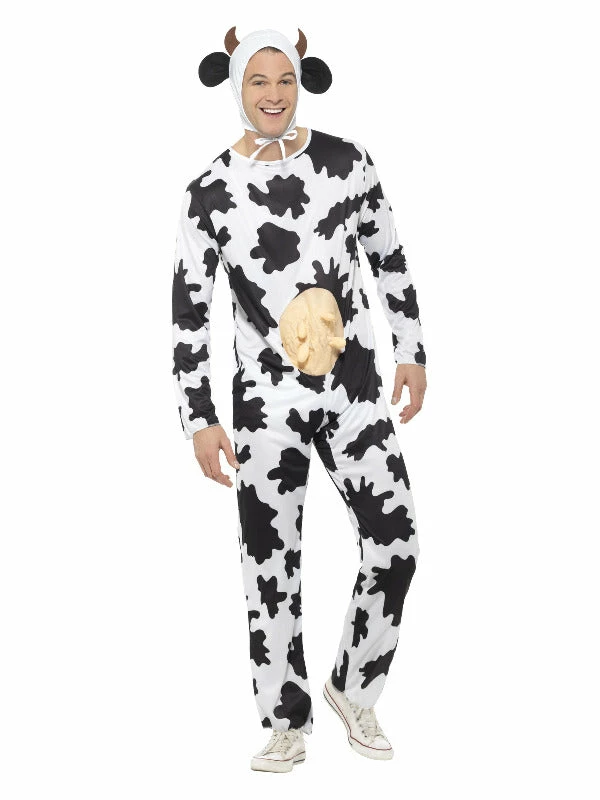 Smiffys USA Cow With Udders Adult Costume Costumes 3 Smiffys USA Cow With Udders Adult Costume Costumes