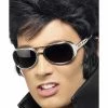 Smiffys USA Elvis Men's Silver Shades Accessories 1 Smiffys USA Elvis Men's Silver Shades Accessories