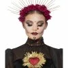 Smiffys USA Sunburst Day Of The Dead Women's Headband Accessories