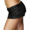 Smiffys USA Accessories Ruffled Black Women's Panties