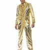 Smiffys USA Costumes Elvis Men's Gold Costume 1 Smiffys USA Costumes Elvis Men's Gold Costume
