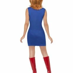 Smiffys USA 90s Ginger Power Women's Costume Costumes 7 Smiffys USA 90s Ginger Power Women's Costume Costumes