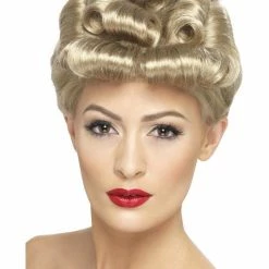 Smiffys USA 40s Vintage Women's Wig