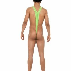 Smiffys USA Borat Men's Lime Green Mankini Costumes