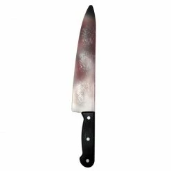 Fun World Horror Movie Costumes 15" Scream Ghost Face Bloody Butcher Knife