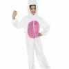Smiffys USA Costumes White Bunny Child's Costume 1 Smiffys USA Costumes White Bunny Child's Costume
