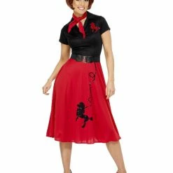 Smiffys USA Costumes 50s Style Poodle Women's Costume