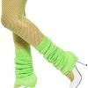 Smiffys USA 80s Legwarmers Neon Green Adult Accessories