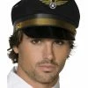 Smiffys USA Pilots Adults Cap Hats & Headpieces