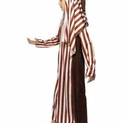 Smiffys USA Costumes Shepherd Childs Costume Brown And White Stripes