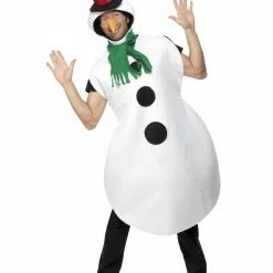 Smiffys USA Costumes Snowman Adult Costume