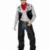 Smiffys USA Cowboy Men's Costume Black Costumes