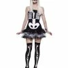 Smiffys USA Costumes Skeleton Fever Women's Tutu Costume 1 Smiffys USA Costumes Skeleton Fever Women's Tutu Costume