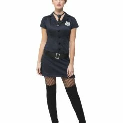Smiffys USA Costumes Fever Naughty Women's Cop Costume