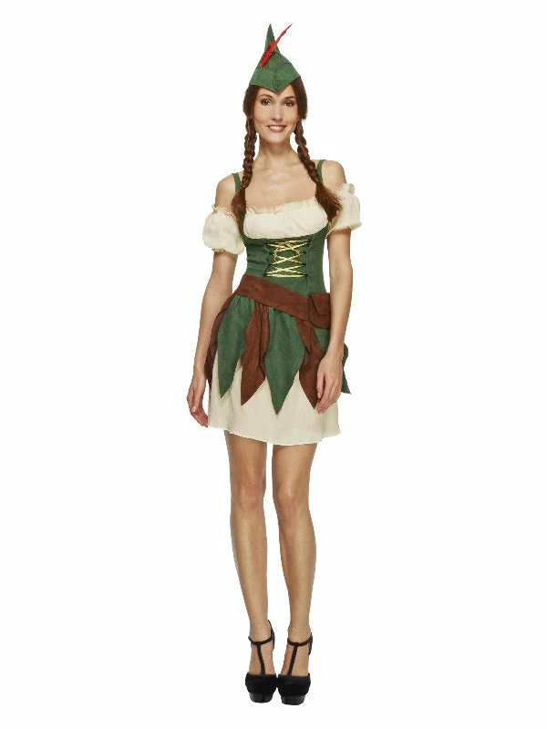 Smiffys USA Costumes Fever Outlaw Warrior Women's Robin Hood Costume 3 Smiffys USA Costumes Fever Outlaw Warrior Women's Robin Hood Costume