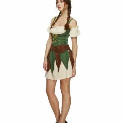 Smiffys USA Costumes Fever Outlaw Warrior Women's Robin Hood Costume