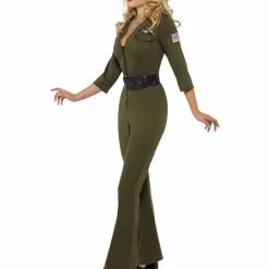 Smiffys USA Top Gun Aviator Women's Costume Costumes