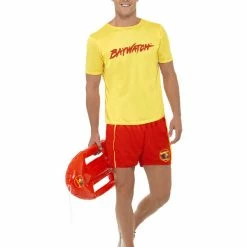 Smiffys USA Baywatch Men's Beach Costume