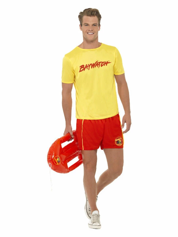 Smiffys USA Baywatch Men's Beach Costume 3 Smiffys USA Baywatch Men's Beach Costume