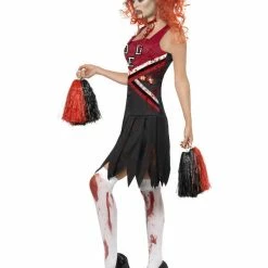 Smiffys USA High School Horror Cheerleader Women's Costume