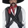 Smiffys USA Authentic Western Leather Bandolier Bullet Belt Adult