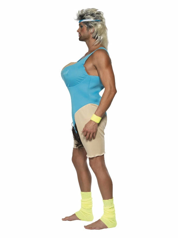 Smiffys USA Costumes 80's Let's Get Physical Men's Costume 4 Smiffys USA Costumes 80's Let's Get Physical Men's Costume