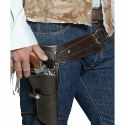 Smiffys USA Western Wandering Authentic Gunman Belt & Holster Adult Accessories