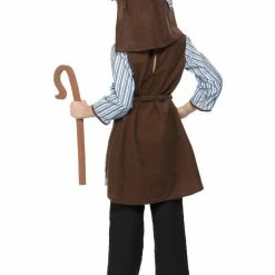 Smiffys USA Costumes Shepherd Costume Child Blue And Brown 7 Smiffys USA Costumes Shepherd Costume Child Blue And Brown