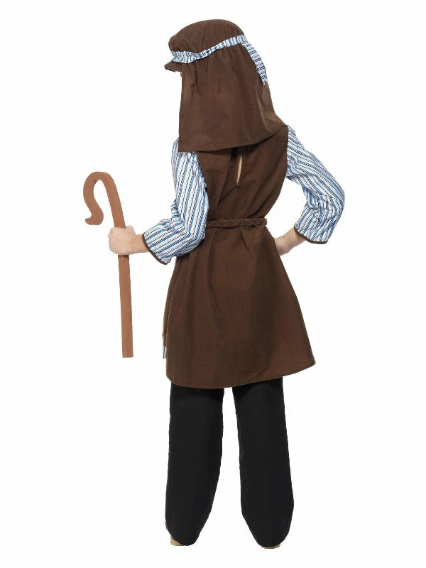 Smiffys USA Costumes Shepherd Costume Child Blue And Brown 5 Smiffys USA Costumes Shepherd Costume Child Blue And Brown