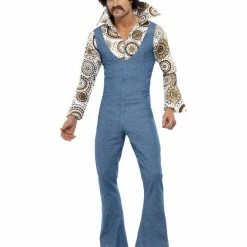 Smiffys USA 70s Groovy Dancer Mens Costume