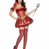 Smiffys USA Costumes Fever Deluxe Devil Costume