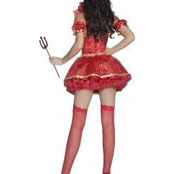 Smiffys USA Costumes Fever Deluxe Devil Costume